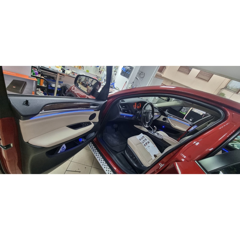 DIQ AMBIENT BMW X6 STRIP 18 (Digital iQ Ambient Light BMW X6 E71 mod