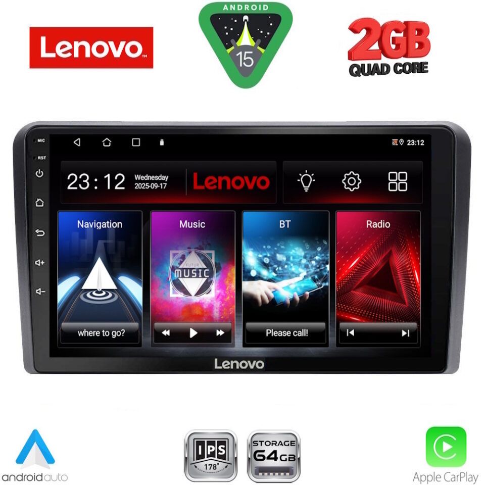 LENOVO LVD 2438_CPA (9inc) MULTIMEDIA TABLET for MITSUBISHI L200 mod ...
