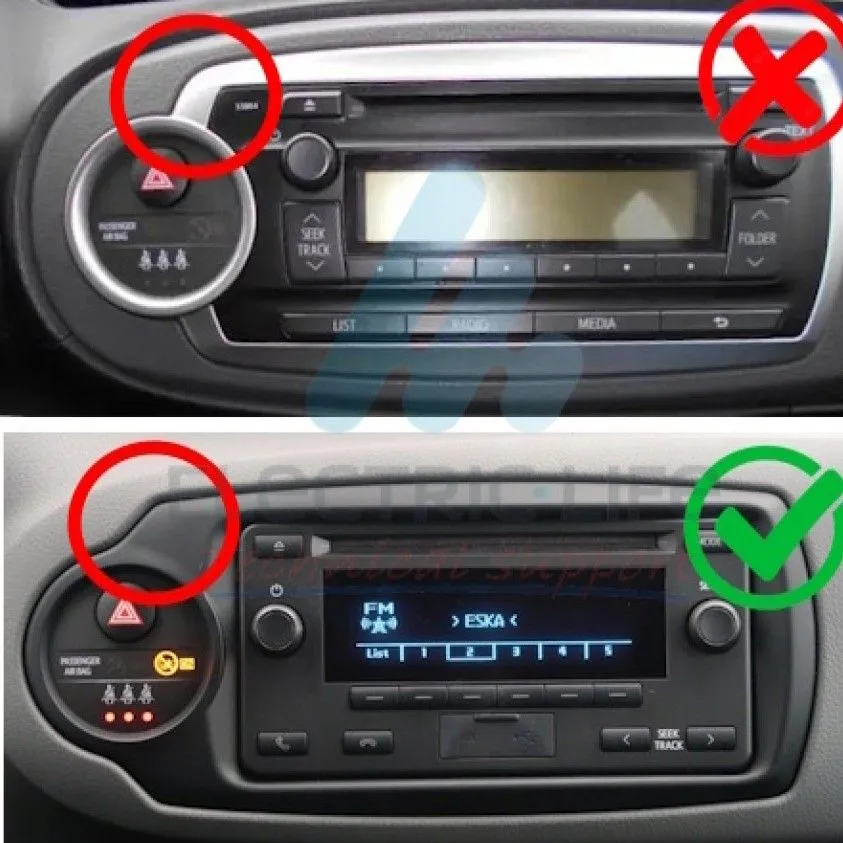 TOYOTA YARIS DASHBOARD DIGITALIQ