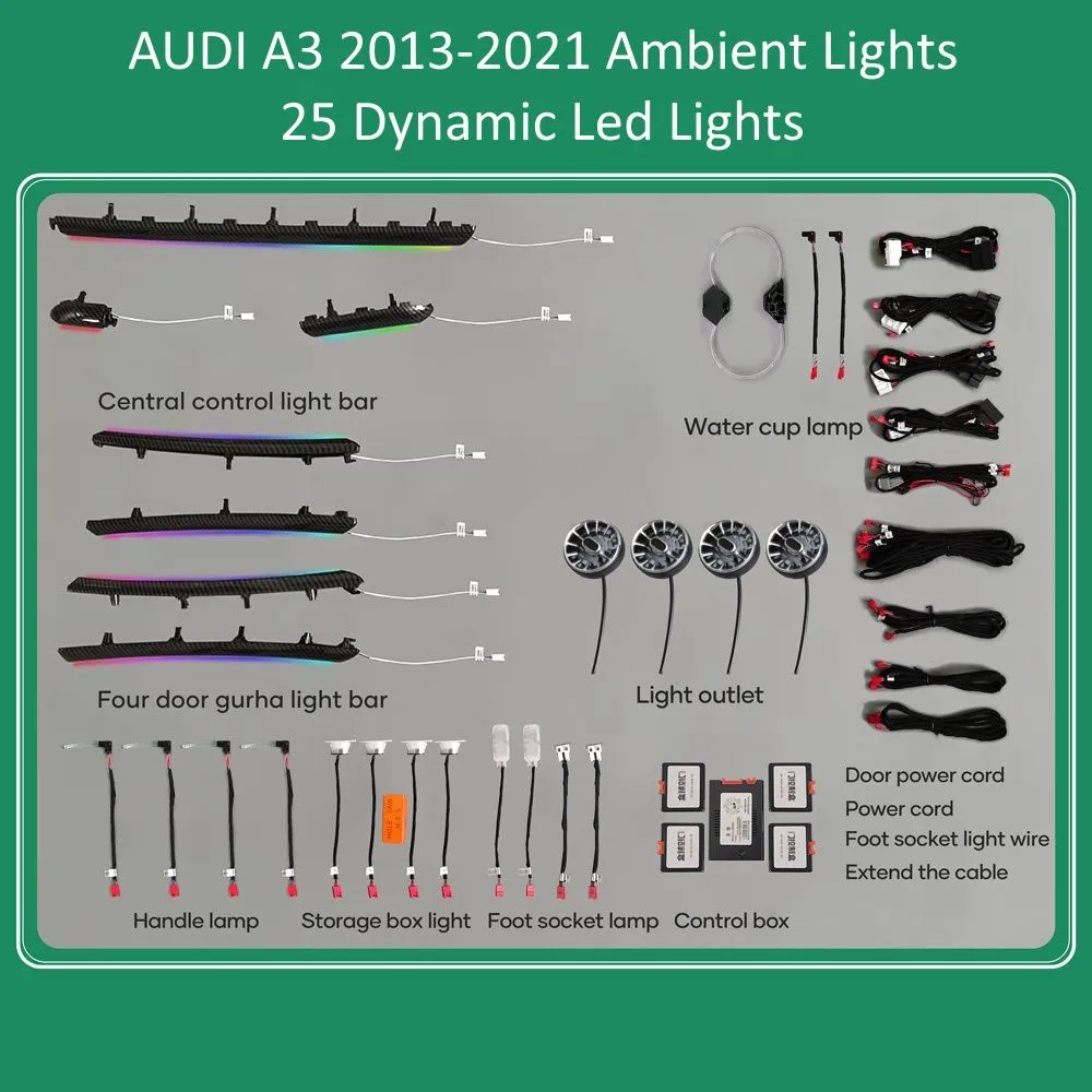 DIQ AMBIENT AUDI A3 (8V) DYN DIQ AMBIENT AUDI A3 (8V) DYN
